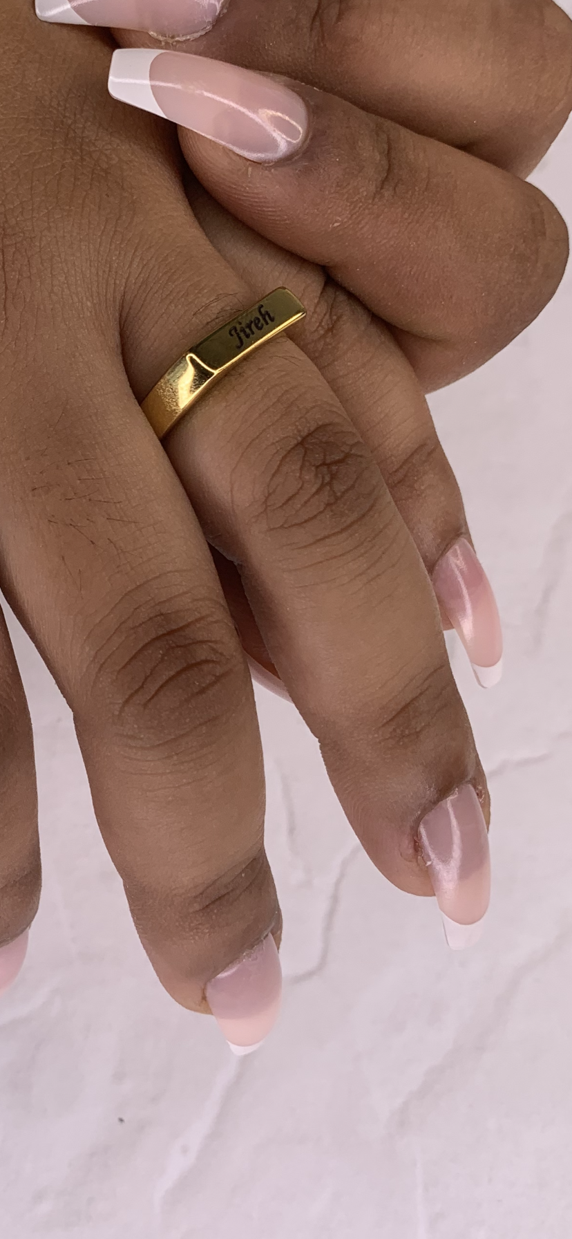 Unisex Signet Ring | 18k Gold-Plated Ring | Grace Uncovered
