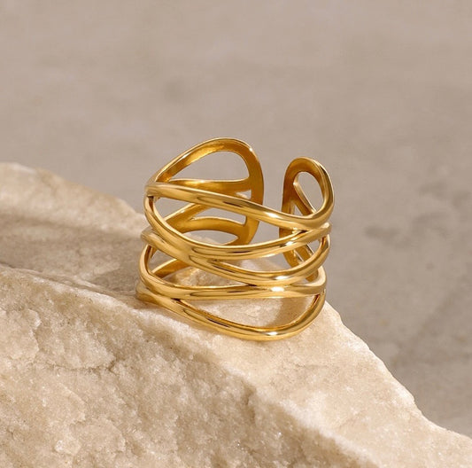 Gold-Plated Skeleton Ring | Skeleton Ring | Grace Uncovered